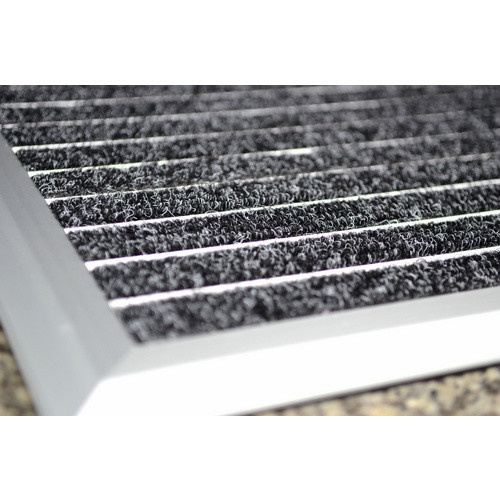 Astra Fußmatte Exclusiv Mat in Anthrazit Grau, rutschfest und wetterfest, B/T/H: 75 x 45 x 1,3 cm - Bild 2