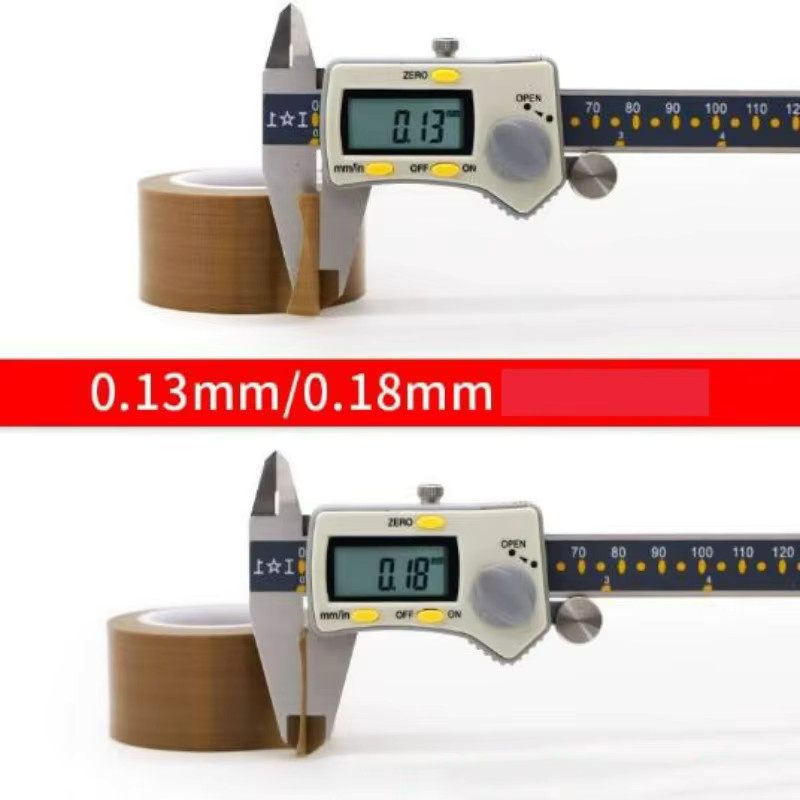 Selbstklebendes PTFE-Band in Braun, hochtemperaturbeständig und isoliert für Vakuum-Anwendungen, Breite: 200 mm, Dicke: 0,13 mm bis 0,18 mm - Bild 4