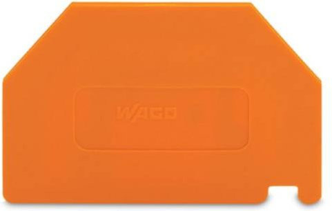 WAGO 284-322 Trennwand in Orange, 100 Stück - Bild 1