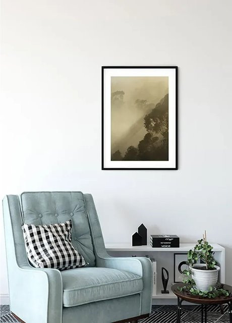 Komar Wandbild Golden Light in Gold, B/H: 30 x 40 cm - Bild 1