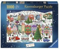 Ravensburger Puzzle Zauberhafte Weihnachtsstadt, 1.000 Teile - Bild 1