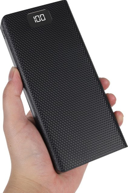 Kebidumei DIY 18650 Power Bank Gehäuse mit USB Typ C, Schwarz, ohne Batterie - Bild 1
