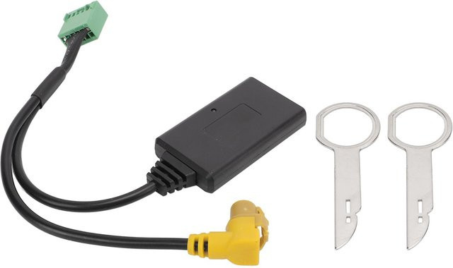 Koogeelife Bluetooth 5.0 Audioadapterkabel mit Aux-Eingang für Audiomodul in Schwarz - Bild 1