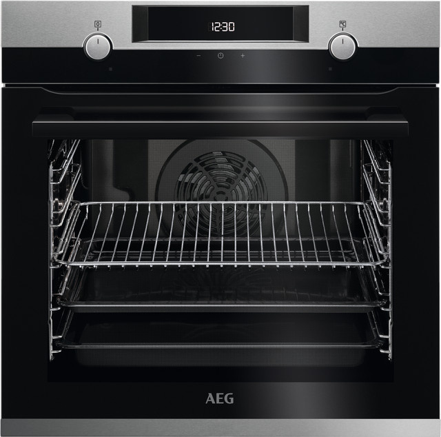 AEG Einbaubackofen BEE43502BM in Edelstahl mit Antifingerprint, Silber - Bild 1