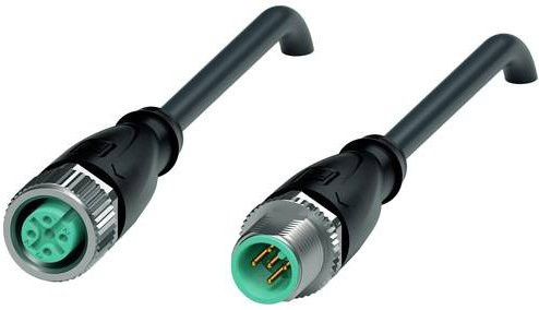 Pepperl+Fuchs 240775-100012 Sensor-Aktor-Steckverbinder konfektioniert, Farbe: Schwarz, Länge: 1 m, Polzahl: 5 - Bild 1