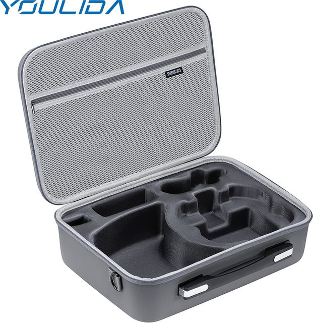 DJI Neo 2 Zubehör Reise-Tragetasche in Grau für Drohne, Brille und Motion Controller als All-in-One Schultertasche - Bild 1
