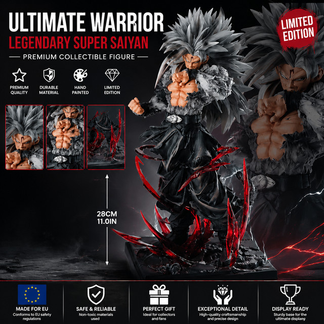 Bandai Dragon Ball Super Saiyajin Actionfigur, 36cm, ab 14 Jahren - Bild 1