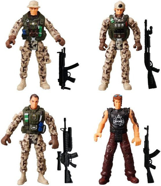 Yiran toy 1 Militär Actionfiguren Spielset 1:18 - Bild 1