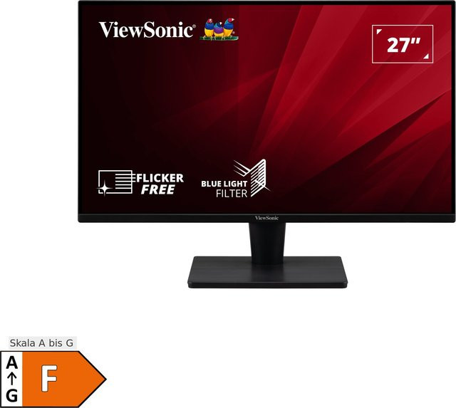 ViewSonic VA2715-H 27 Zoll Full-HD Monitor in Schwarz mit HDMI - Bild 1