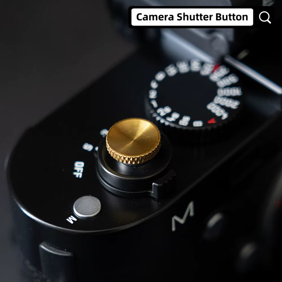Coogens Universal Metall Kamera Auslöser Schutz in Blau für Canon Nikon Leica Fuji DSLR und Mirrorless Zubehör - Bild 3
