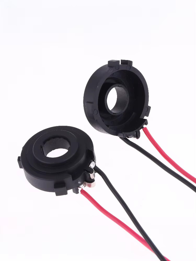 JETTING Scheinwerferbasen-Halterungen H7 LED-Sockel-Adapter für Golf 7 MK7 MK6 Tiguan Sharan Multivan Touran Scirocco Passat B7, 2 Stück, Schwarz - Bild 5