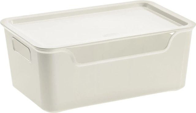 Tontarelli Organizer-Box Bella XL in Weiß, B/T/H: 28,0 x 11,2 x 17,9 cm - Bild 1