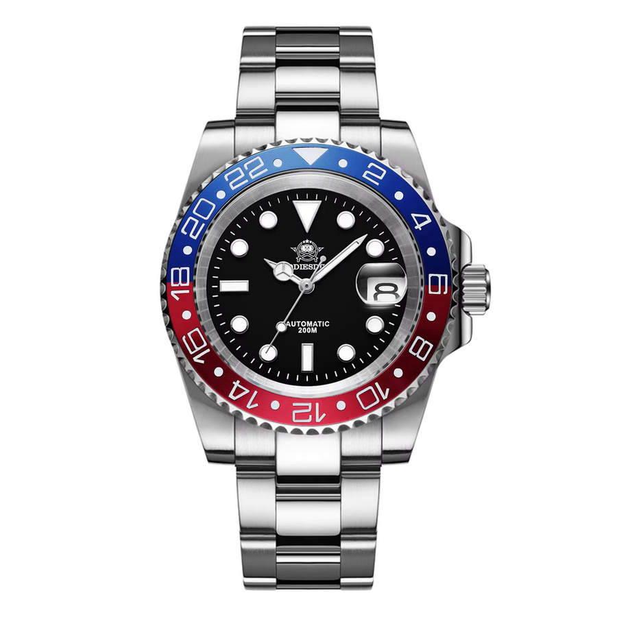 ADDIESDIVE Taucheruhr, Automatik, Edelstahl, Saphirglas, Herren - Bild 6