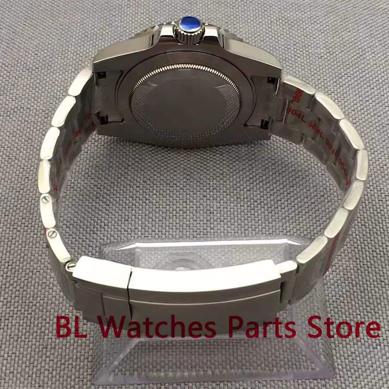 Bliger Armbanduhr, Edelstahl, Schwarz, Lila, 40 mm, Herren - Bild 2