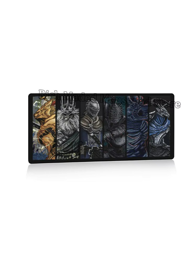 Potdemiel XXL Mousepad Dark Souls Gaming Mauspad in Multicolour, rutschfeste Schreibtischunterlage für Gamer und Tastaturen - Bild 3