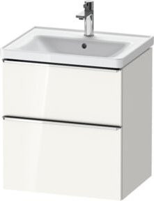 Duravit Waschtischunterschrank D-Neo, weiß glänzend, Wandmontage, B/T/H: 58,4 x 45,2 x 62,5 cm - Bild 1
