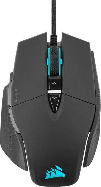 Corsair M65 RGB Ultra Gaming-Maus mit optischem Sensor in Schwarz - Bild 1