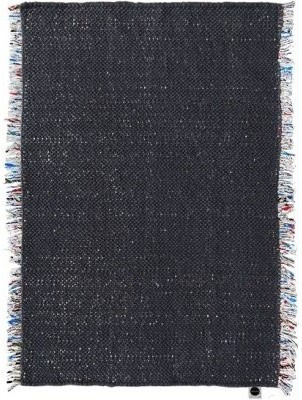 Nomad Candy Wrapper Rug Graphit - Moderner Webteppich aus Wolle mit Fransen in Grau und Multicolour - Bild 1