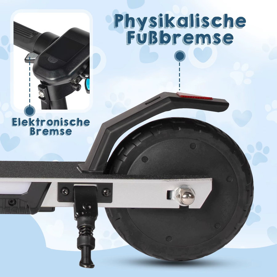 Vankel Elektrischer Roller, faltbar, ab 6 Jahren - Bild 5