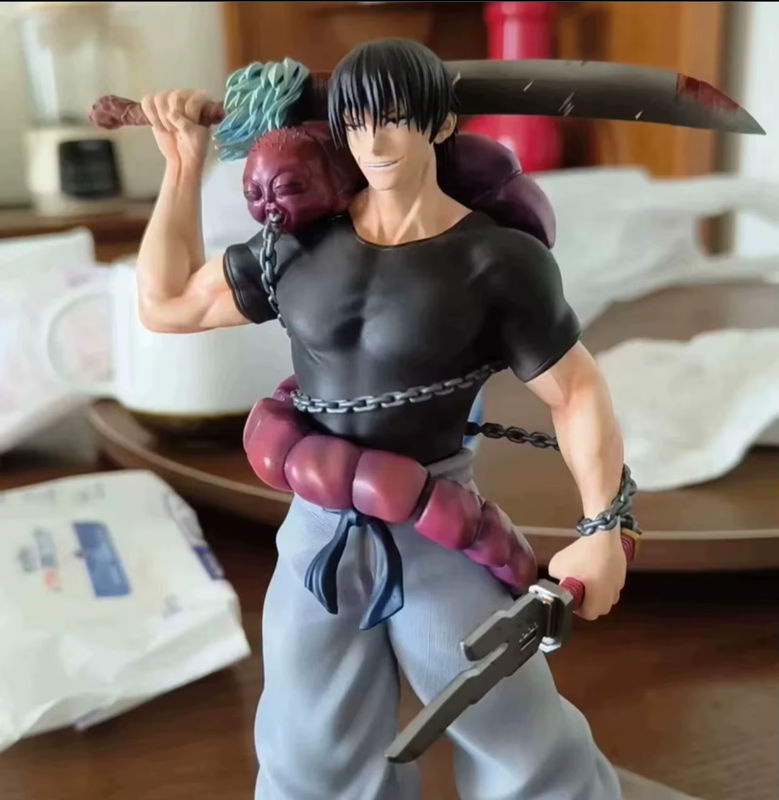 Bandai Jujutsu Kaisen Toji Fushiguro Actionfigur aus Kunststoff, mehrfarbig, Höhe: 21 cm - Bild 3