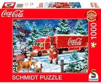 Schmidt Spiele Coca Cola Christmas Truck Puzzle mit 1000 Teilen - Bild 1