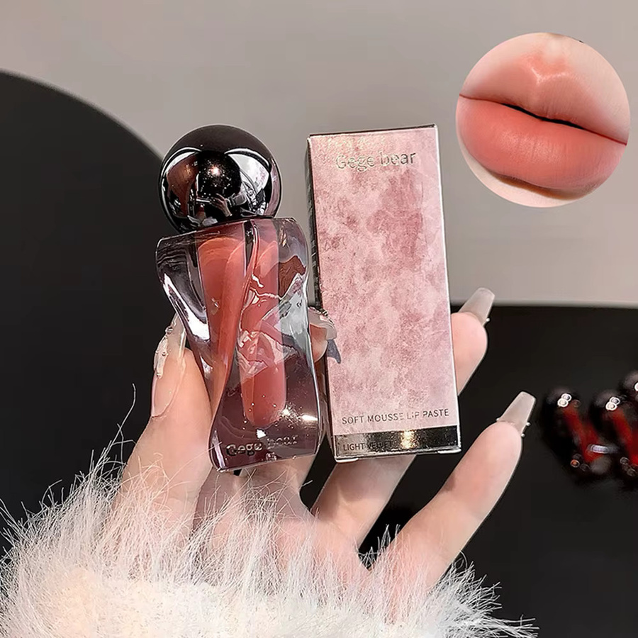 Gege Bear Lip Glaze, Matte Velvet Lip Clay, Matt - Bild 2