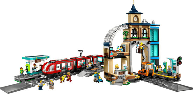 LEGO City Bahnhof und Straßenbahn Set 60469 + 60423, Fahrzeuge, Set / Bundle - Bild 1
