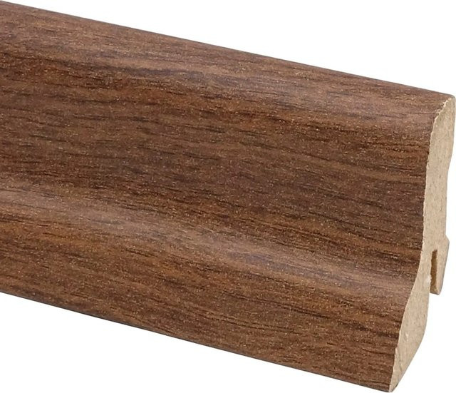Döllken Profiles Sockelleiste Classic Nussbaum aus MDF, Höhe: 40 mm, Tiefe: 22 mm, Länge: 2400 mm - Bild 1