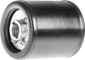 PFERD TOOLS aufblasbare Schleifwalze in Schwarz mit 19 mm Keilnut für Walzenantrieb, Durchmesser: 90 mm, Höhe: 100 mm - Bild 1