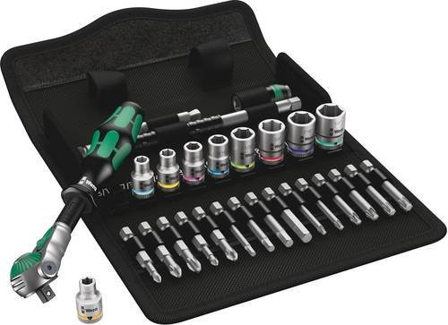 Wera Zyklop Speed-Knarrensatz 1/4 Zoll, 28-teiliges Steckschlüsselsatz in Multicolor - Bild 1