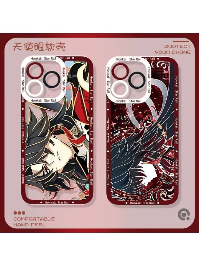 Handyhülle Honkai Star Rail Blade Cosplay Design für iPhone 11 und iPhone Serie in Multicolour - Bild 6