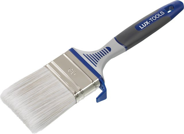 LUX-TOOLS Flachpinsel für Lack mit Eimerhaken, Breite: 6 cm - Bild 1