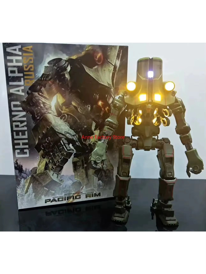 NECA Pacific Rim Crimson Typhoon Gipsy Danger Cherno Alpha Figur, 20cm, mit Licht - Bild 2
