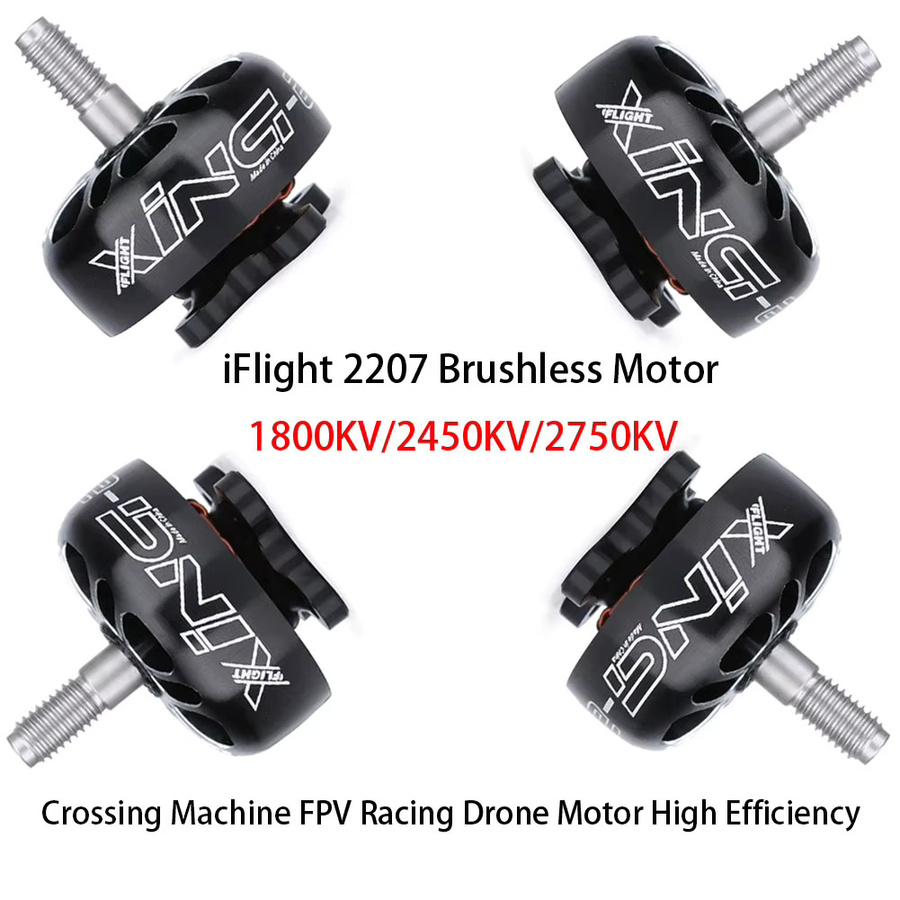 iFlight 2207 Bürstenloser Motor für FPV Racing Drohnen in Schwarz - Bild 3