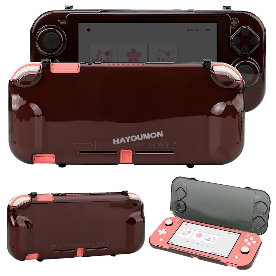 Royaldraid Transparente Hartschalenhülle für Nintendo Switch Lite, kristallklare und stoßfeste Schutzhülle - Bild 2