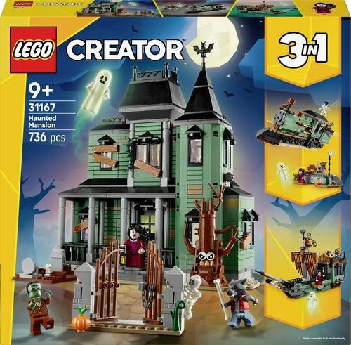 LEGO Geisterhaus Konstruktionsspielzeug ab 9 Jahren - Bild 1