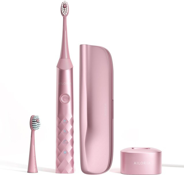AILORIA Shine Bright USB-Sonic Zahnbürste, Pink, Sommer-Edition - Bild 1