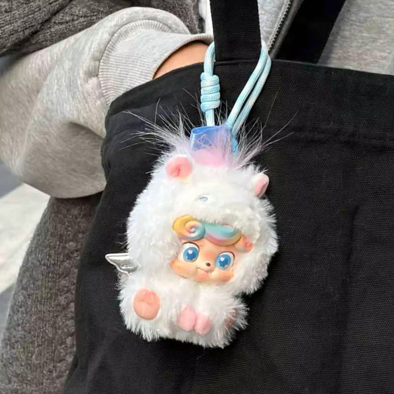 Jotoys Q.Kid Neujahrs-Glücksbringer-Serie, Blindbox, Schlüsselanhänger, Puppenanhänger, Einzelfigur, Plüsch / Textil - Bild 2