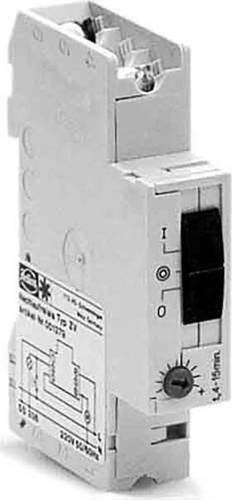 Helios ZV Verzögerungszeitschalter für Ventilatoren, mechanisch, Weiß, DIN-Schienen-Montage - Bild 1