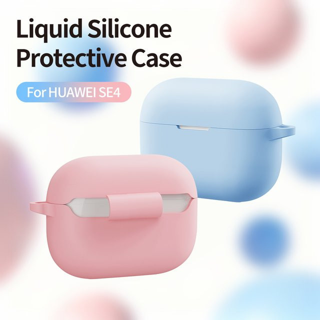 Capa Silikonhülle für Huawei FreeBuds SE 4, stoßfeste Schutzhülle für die kabellose Ladebox - Bild 1