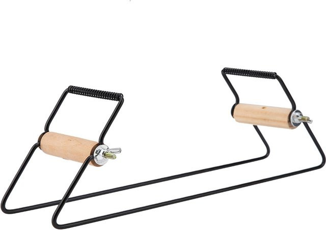 Igeteck Web- und Perlenset, Strickmaschine, Holz und Edelstahl, beige - Bild 1