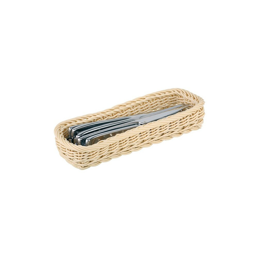 APS Besteckkorb Economic beige B: 27 cm, T: 10 cm, H: 4,5 cm - Bild 1