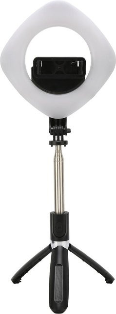 TOMTOP LED-Videoleuchte in Weiß mit 3 Helligkeitsmodi für Selfie und Live-Streaming - Bild 1