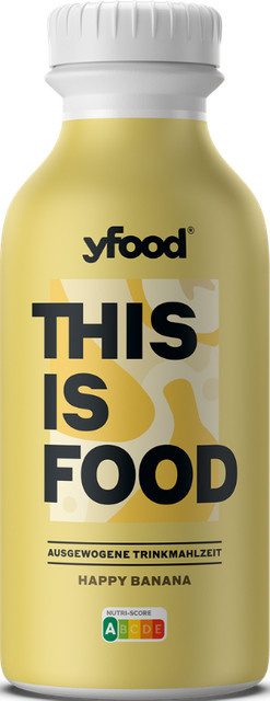 yfood Drink Happy Banana, ausgewogene Trinkmahlzeit, 0,5 l - Bild 1