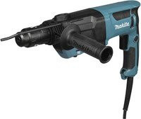 Makita SDS-Plus-Kombihammer HR2670FTX1 mit 800 W und 230 V in Blau/Schwarz - Bild 1