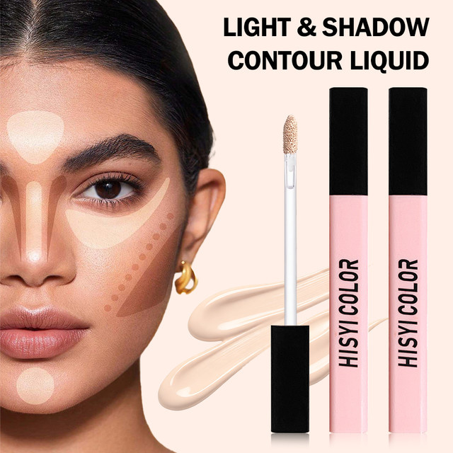 HISYI Concealer-Stift, Kontur-Highlighter, schimmernd, Unisex - Bild 1