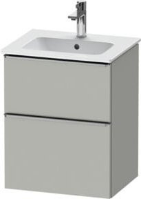 Duravit Waschtischunterschrank D-Neo in Grau, Wandmontage, B/T/H: 51 x 40,2 x 62,5 cm - Bild 1