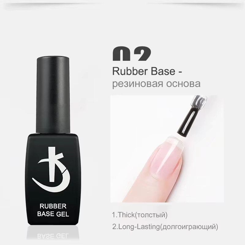 KODI JYJ Dicke Gummibasis für Gel-Lack, 12 ml, Matt - Bild 1