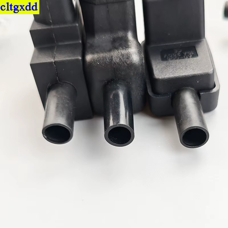 Cltgxdd Stromkabel mit 90-Grad-Winkelstecker C13 C14 C15 IEC-Steckverbinder Schwarz 10A 250V - Bild 4