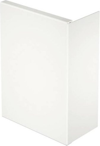OBO Bettermann Endstück WDK HE80210RW aus Kunststoff in Weiß, B/H: 80 x 210 mm - Bild 1